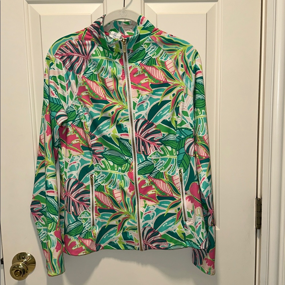 Sigrid Olsen Multicolor Tropical Jacket